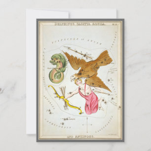 Urania's Mirror,  sterrenkunde Hemelkaart Kaart