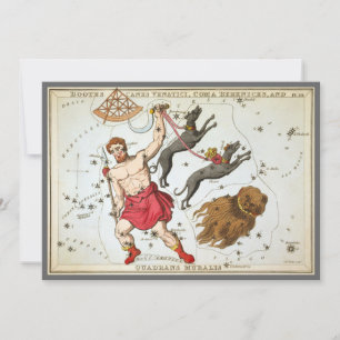 Urania's Mirror, sterrenkunde Hemelkaart Kaart