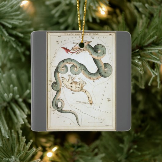 Urania's Mirror,  sterrenkunde Hemelkaart Keramisch Ornament (Boom)