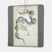 Urania's Mirror,  sterrenkunde Hemelkaart Keramisch Ornament (Links)