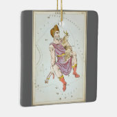 Urania's Mirror,  sterrenkunde Hemelkaart Keramisch Ornament (Rechts)