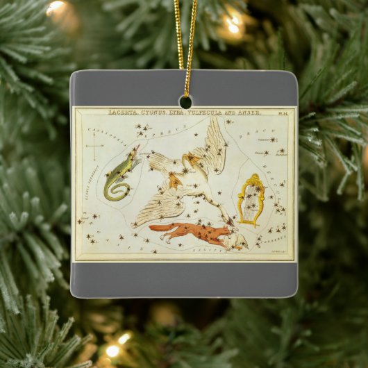 Urania's Mirror,  sterrenkunde Hemelkaart Keramisch Ornament (Boom)