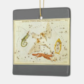 Urania's Mirror,  sterrenkunde Hemelkaart Keramisch Ornament (Links)