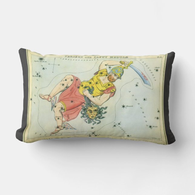 Urania's Mirror,  sterrenkunde Hemelkaart Kussen (Voorkant)