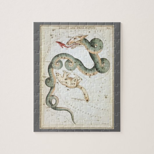 Urania's Mirror,  sterrenkunde Hemelkaart Legpuzzel (Verticaal)
