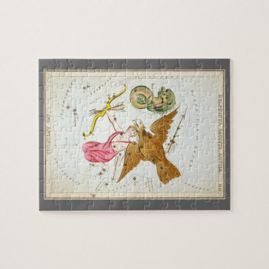 Urania's Mirror,  sterrenkunde Hemelkaart Legpuzzel (Horizontaal)
