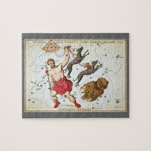 Urania's Mirror,  sterrenkunde Hemelkaart Legpuzzel (Horizontaal)