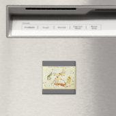 Urania's Mirror,  sterrenkunde Hemelkaart Magneet (Insitu (Vaatwasser))