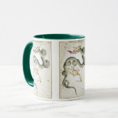 Urania's Mirror,  sterrenkunde Hemelkaart Mok (Voorkant links)