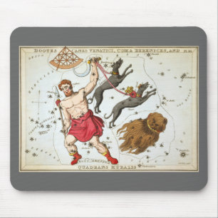 Urania's Mirror,  sterrenkunde Hemelkaart Muismat