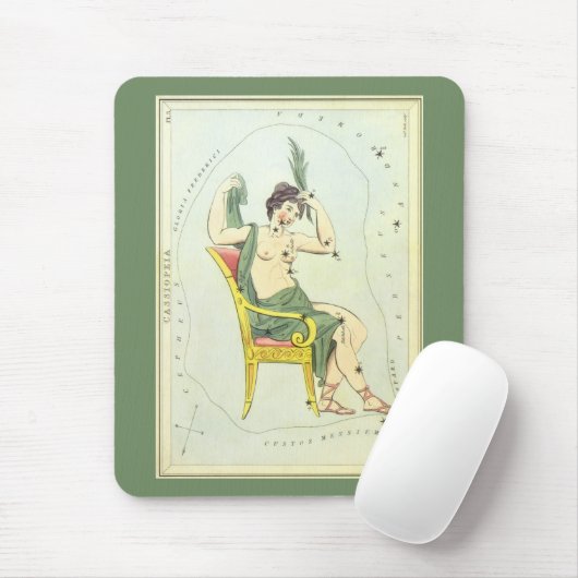 Urania's Mirror,  sterrenkunde Hemelkaart Muismat (Met muis)