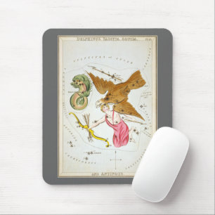 Urania's Mirror,  sterrenkunde Hemelkaart Muismat