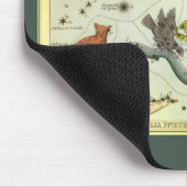 Urania's Mirror, sterrenkunde Hemelkaart Muismat (Hoek)