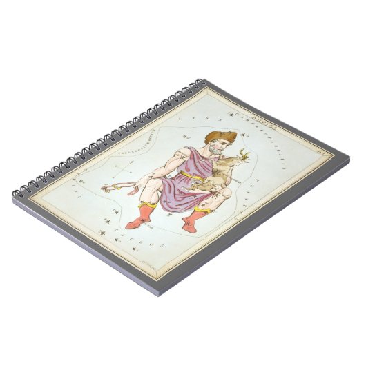 Urania's Mirror,  sterrenkunde Hemelkaart Notitieboek (Linkerzijde)