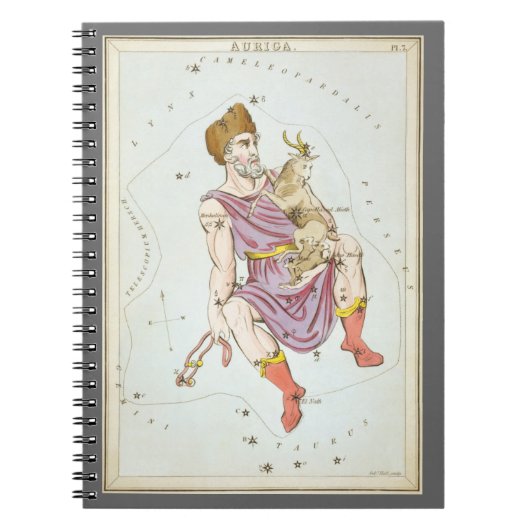 Urania's Mirror,  sterrenkunde Hemelkaart Notitieboek (Voorkant)
