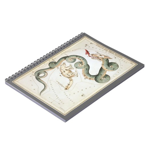 Urania's Mirror,  sterrenkunde Hemelkaart Notitieboek (Linkerzijde)