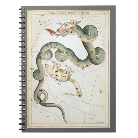 Urania's Mirror,  sterrenkunde Hemelkaart Notitieboek (Voorkant)