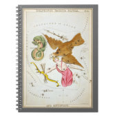 Urania's Mirror, sterrenkunde Hemelkaart Notitieboek (Voorkant)
