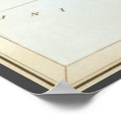 Urania's Mirror,  sterrenkunde Hemelkaart Poster (Hoek)