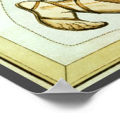 Urania's Mirror,  sterrenkunde Hemelkaart Poster (Hoek)