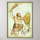 Urania's Mirror,  sterrenkunde Hemelkaart Poster (Voorkant)