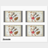 Urania's Mirror, sterrenkunde Hemelkaart Rechthoekige Sticker (Vel)