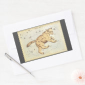 Urania's Mirror,  sterrenkunde Hemelkaart Rechthoekige Sticker (Envelop)