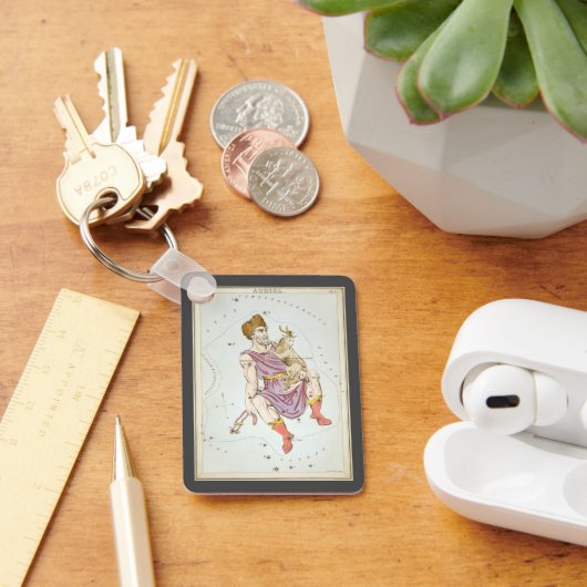 Urania's Mirror,  sterrenkunde Hemelkaart Sleutelhanger (Bureau)