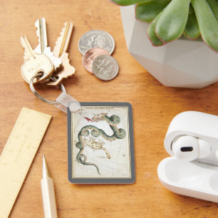 Urania's Mirror,  sterrenkunde Hemelkaart Sleutelhanger