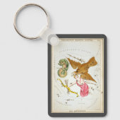 Urania's Mirror,  sterrenkunde Hemelkaart Sleutelhanger (Voorkant)