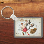 Urania's Mirror,  sterrenkunde Hemelkaart Sleutelhanger (Achterkant)