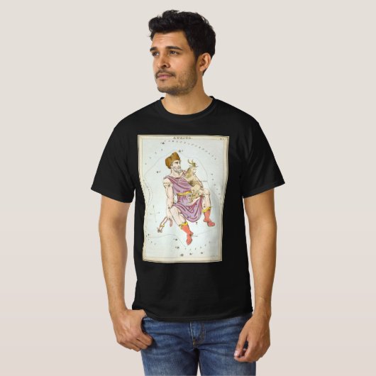 Urania's Mirror,  sterrenkunde Hemelkaart T-shirt (Voorkant volledig)