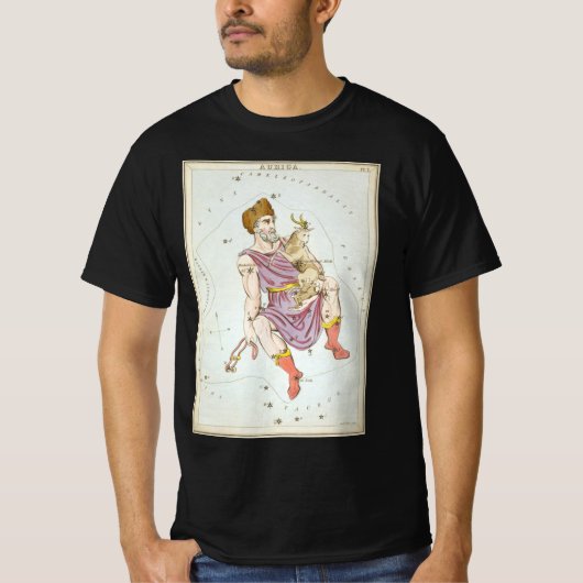 Urania's Mirror,  sterrenkunde Hemelkaart T-shirt (Voorkant)