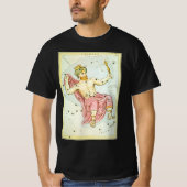 Urania's Mirror, sterrenkunde Hemelkaart T-shirt (Voorkant)