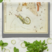 Urania's Mirror,  sterrenkunde Hemelkaart Theedoek (Gevouwen)