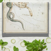 Urania's Mirror, sterrenkunde Hemelkaart Theedoek (Gevouwen)