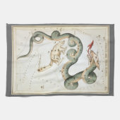 Urania's Mirror, sterrenkunde Hemelkaart Theedoek (Horizontaal)