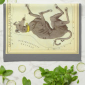 Urania's Mirror,  sterrenkunde Hemelkaart Theedoek (Gevouwen)