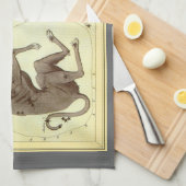 Urania's Mirror,  sterrenkunde Hemelkaart Theedoek (Quarter Fold)