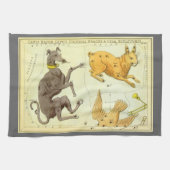 Urania's Mirror, sterrenkunde Hemelkaart Theedoek (Horizontaal)