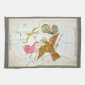 Urania's Mirror, sterrenkunde Hemelkaart Theedoek (Horizontaal)