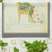 Urania's Mirror,  sterrenkunde Hemelkaart Theedoek (Gevouwen)