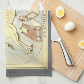 Urania's Mirror,  sterrenkunde Hemelkaart Theedoek (Quarter Fold)