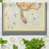 Urania's Mirror, sterrenkunde Hemelkaart Theedoek (Gevouwen)