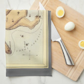 Urania's Mirror, sterrenkunde Hemelkaart Theedoek (Quarter Fold)