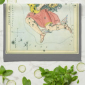 Urania's Mirror, sterrenkunde Hemelkaart Theedoek (Gevouwen)