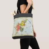 Urania's Mirror,  sterrenkunde Hemelkaart Tote Bag (Dichtbij)