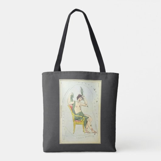 Urania's Mirror,  sterrenkunde Hemelkaart Tote Bag (Achterkant)