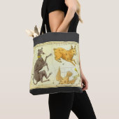 Urania's Mirror, sterrenkunde Hemelkaart Tote Bag (Dichtbij)