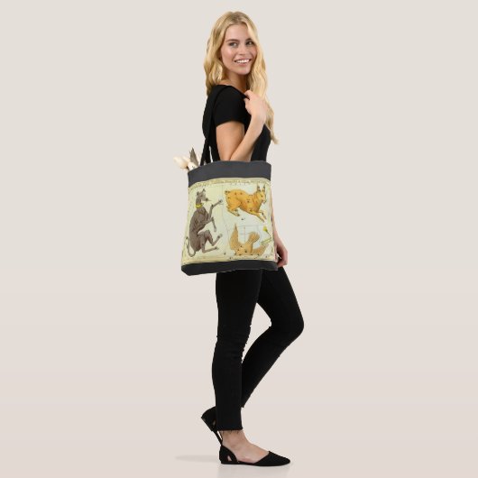 Urania's Mirror,  sterrenkunde Hemelkaart Tote Bag (Op model)